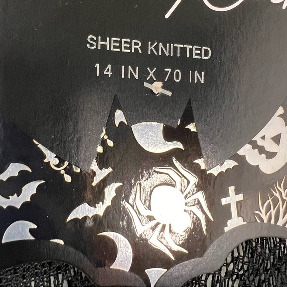 Coterie Studio Halloween Bats Table Runner - Picture 4 of 5